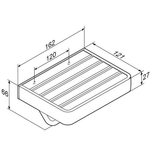 Держатель для туалетной бумаги Damixa Jupiter DA77341500