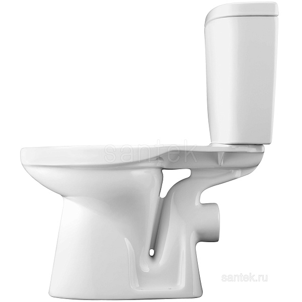 Унитаз компакт напольный Santek Анимо с горизонтальным выпуском 1.WH30.2.132