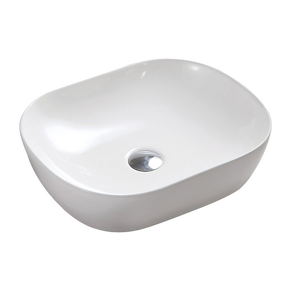 Раковина Omnires Portland PORTLAND475BP 47x39 см белый глянец