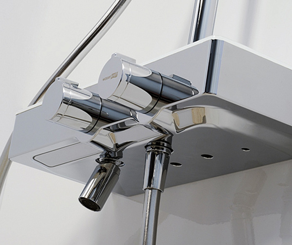 Душевая система со смесителем WasserKraft Thermo A11301