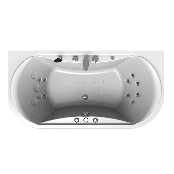 Акриловая ванна Radomir Титан-лонг 200х100