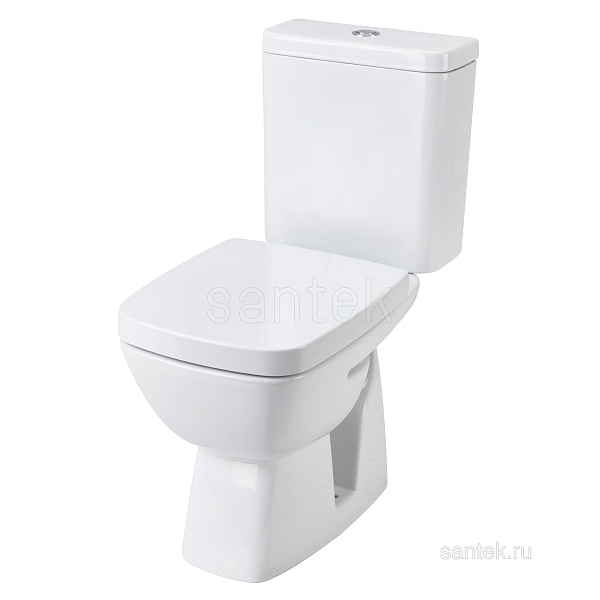Унитаз компакт напольный Santek Нео Лайт с диагональным выпуском 1.WH30.2.409