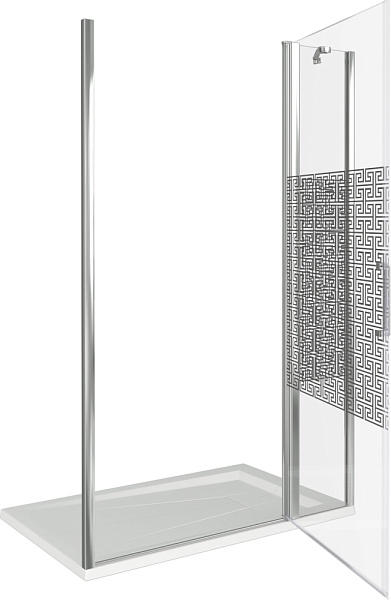 Душевая перегородка Good Door Fantasy WTW-140-F-CH