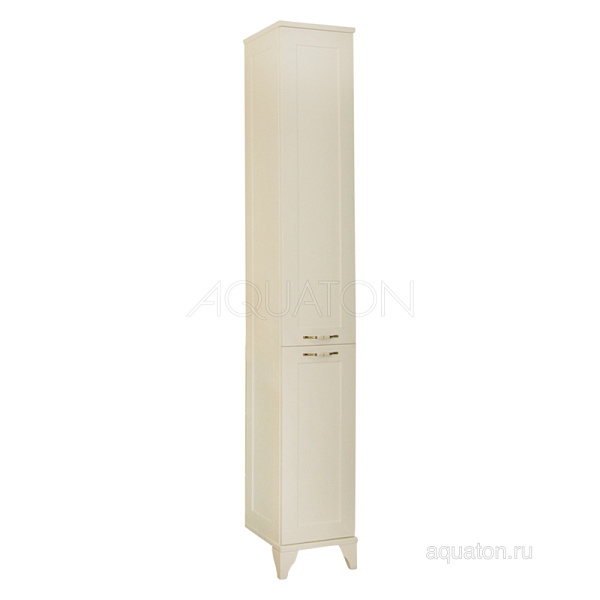 Шкаф-пенал напольный Aquaton "Леон" дуб бежевый
