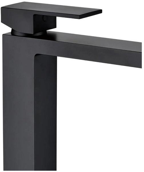 Смеситель для раковины Grohenberg GB3008BL черный матовый