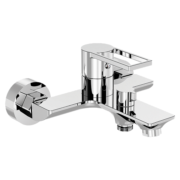 Смеситель Elghansa GALACTIK 2344515 для ванны однорычажный с душевым комплектом, хром