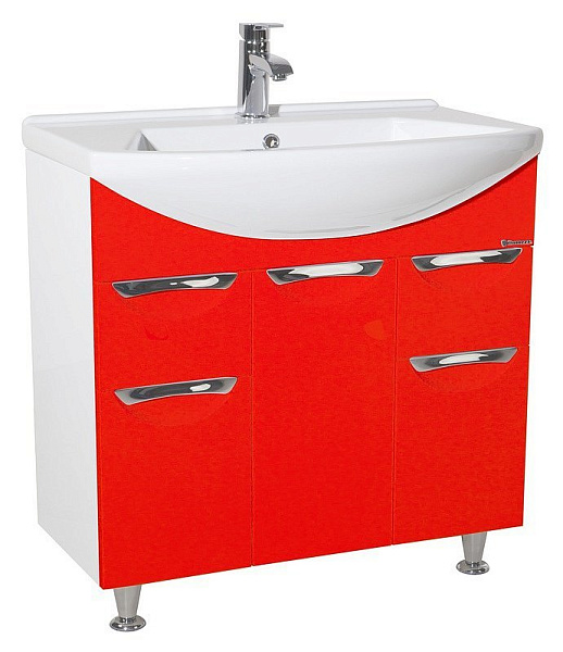 Тумба с раковиной Bellezza "Альфа 75"