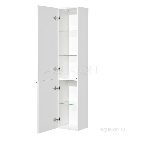 Шкаф-пенал подвесной Aquaton "Беверли" L белый