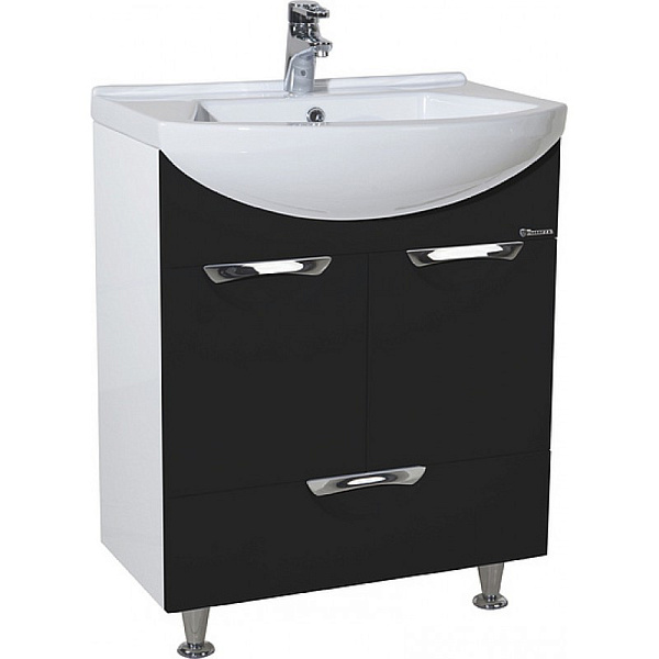 Тумба с раковиной Bellezza "Альфа 55" (1 ящик)