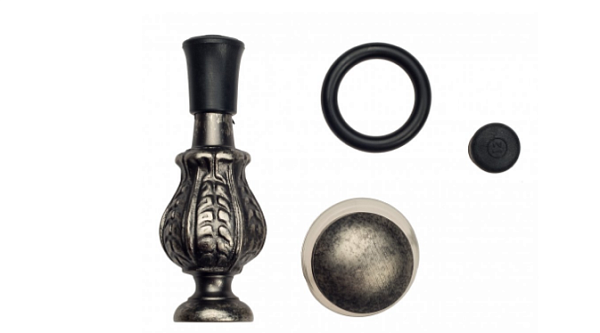 Упор дверной напольный/настенный Venezia ST7 античное серебро