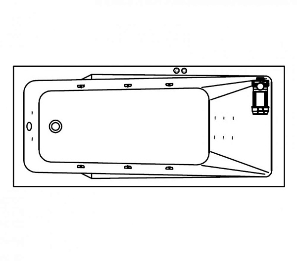 Акриловая ванна Kolpa-San Armida Optima 180х80