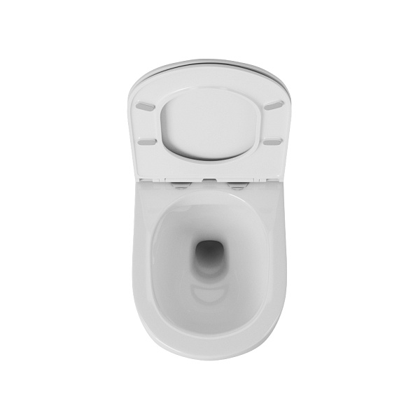 Унитаз подвесной безободковый OWL Eld Ruta Line-H с сиденьем DP микролифт