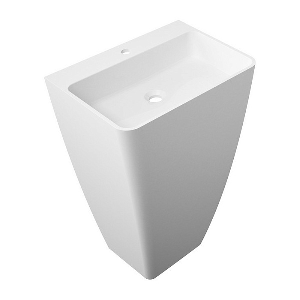 Раковина Omnires Parma PARMAUWBP 55х43 см белый глянец