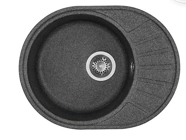 Кухонная мойка Aquaton Чезана 1A711232CS210 графит