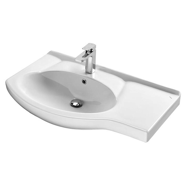 Раковина подвесная Santek Коралл 83 с правым крылом