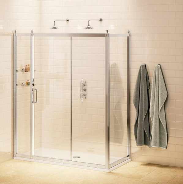Душевая дверь в нишу Burlington Slider 1400