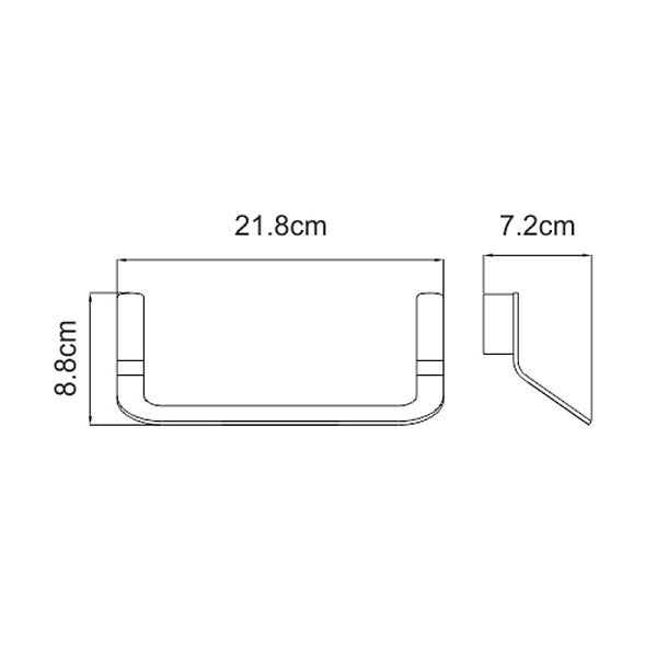 Полотенцедержатель WasserKraft Sauer K-7960