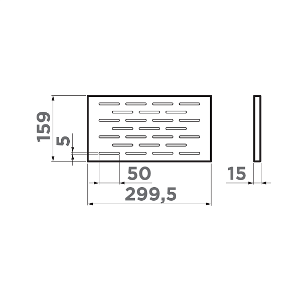 Встраиваемая сушка для посуды Omoikiri Dry-02