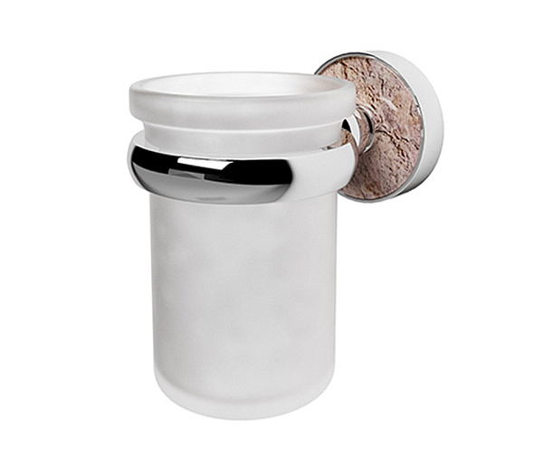 Стакан с держателем WasserKraft Nau K-7728