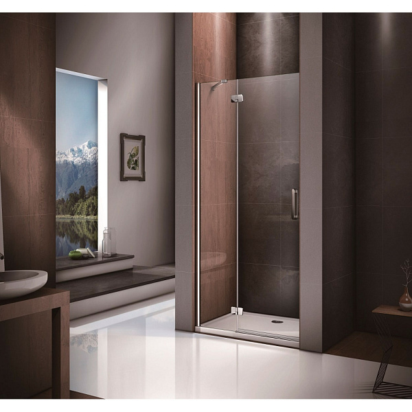 Душевая перегородка Good Door Saturn WTW-110-C-CH-L