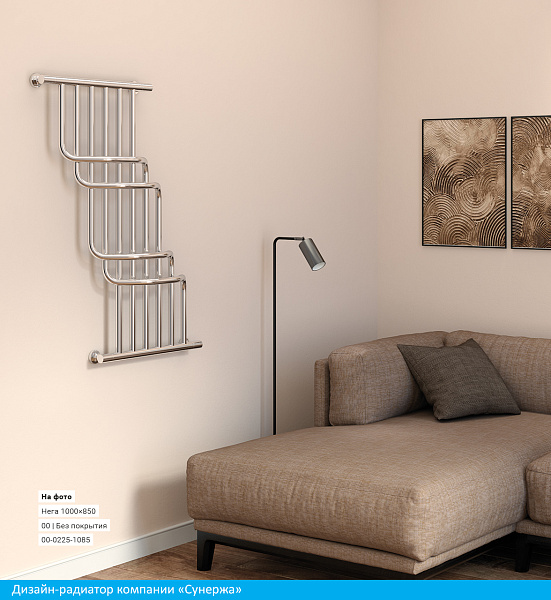 Полотенцесушитель СУНЕРЖА Нега 1000х850