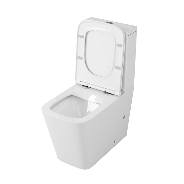 Унитаз компакт напольный безободковый OWL Vatter Ruta-G с сиденьем DP микролифт