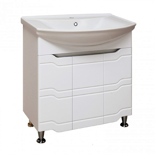 Тумба с раковиной Runo "Стиль 75"