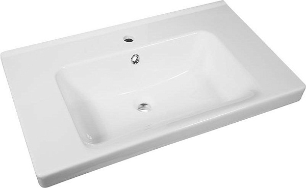 Тумба с раковиной Bellezza "Андрэа 65" белая,бежевая