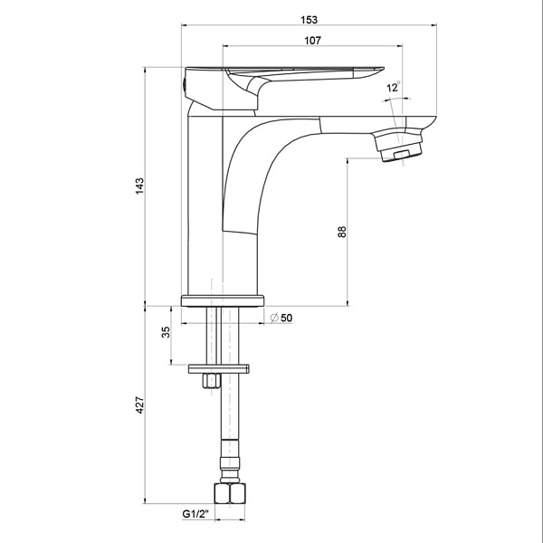 Комплект смесителей для ванны 3в1 Paini PAINI Garda 76CRSET3