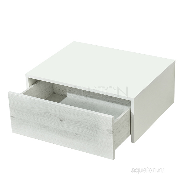Комод Aquaton "Сакура 60" ольха наварра/белый глянец (1 ящик)