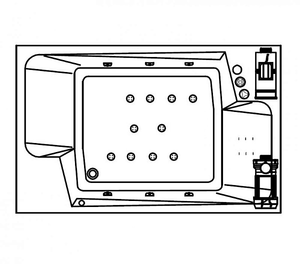 Акриловая ванна Kolpa-San Nabucco Magic 190х120