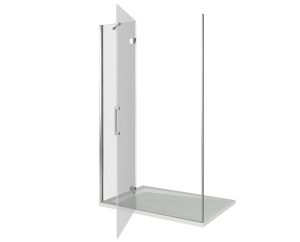 Душевая перегородка Good Door Saturn WTW-120-C-CH-L