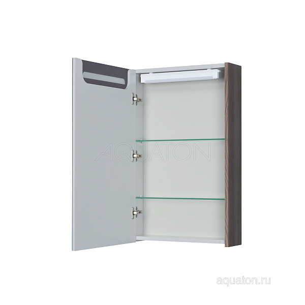 Зеркало-шкаф Aquaton "Сильва 50" дуб макиато
