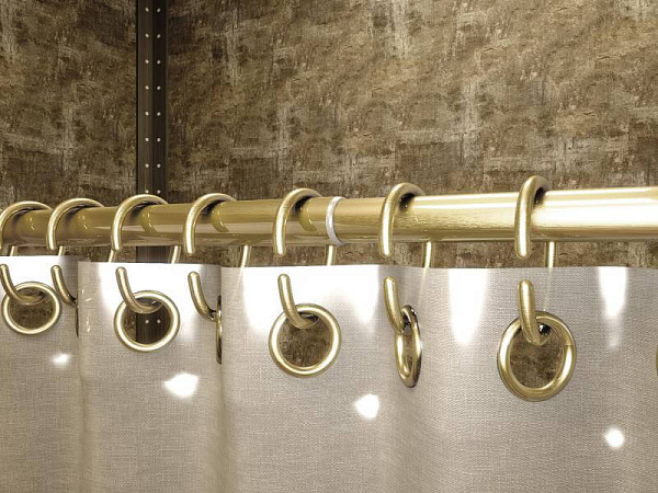 Карниз для ванной комнаты Elghansa Monterno 1035-1850 CS-1-Bronze