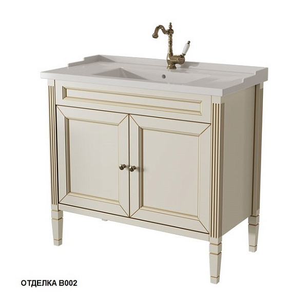 Тумба с раковиной CAPRIGO ALBION 90 33319-B002+Y-090B раковина 900*460*220
