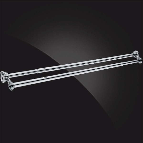 Карниз для ванной комнаты двойной Elghansa Monterno CD-2-Chrome