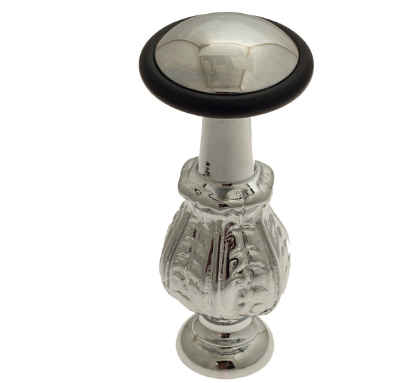 Упор дверной напольный/настенный Venezia ST7 полированный хром