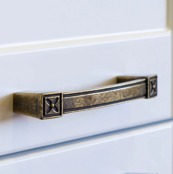 Тумба с раковиной Sanflor Ванесса 105/2 белая