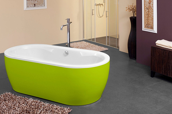 Акриловая ванна Kolpa-San Siris-FS Green 178х88