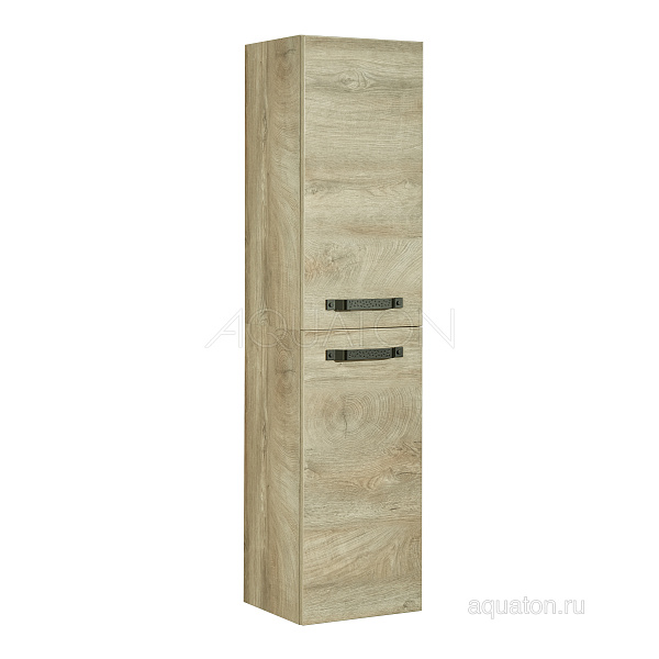 Настенный шкаф Aquaton "Лофт Фабрик" дуб эндгрейн