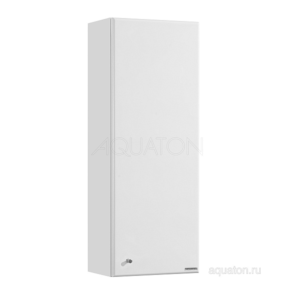 Настенный шкаф одностворчатый Aquaton "Симпл" R белый