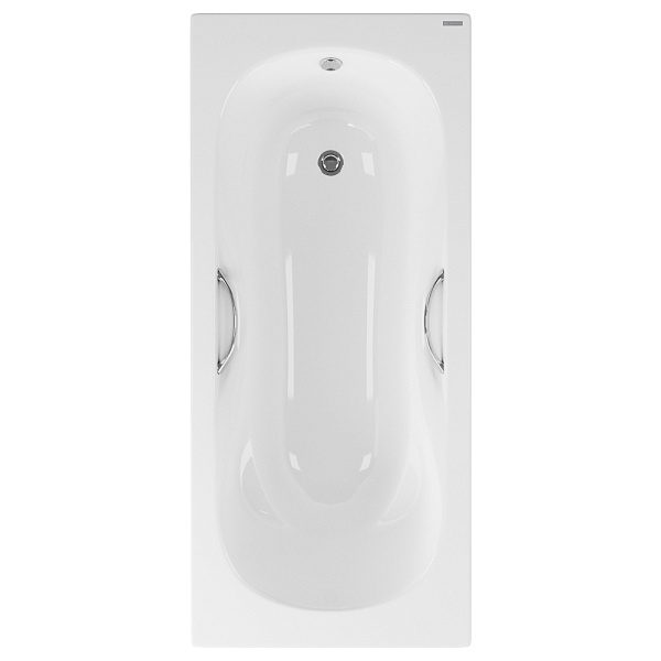 Чугунная ванна OWL 1975 Bjorn - 170х75 с ручками