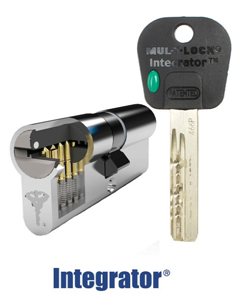 Цилиндровый механизм Mul-T-Lock Integrator 31x55 ключ-вертушка