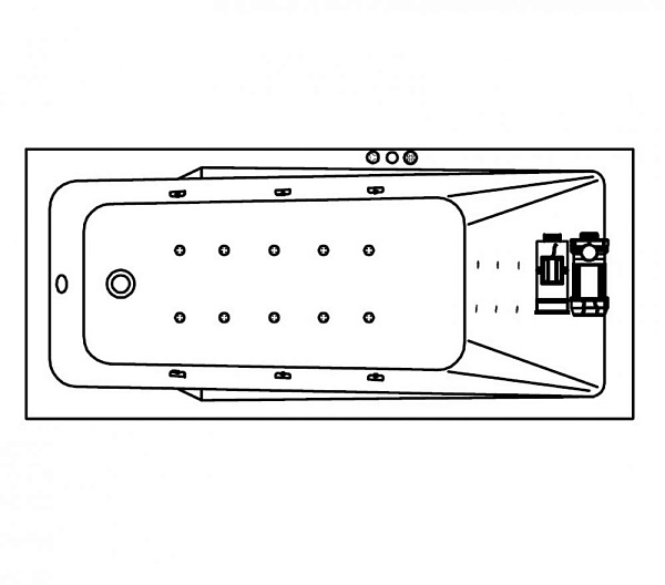 Акриловая ванна Kolpa-San Armida Magic 180х80