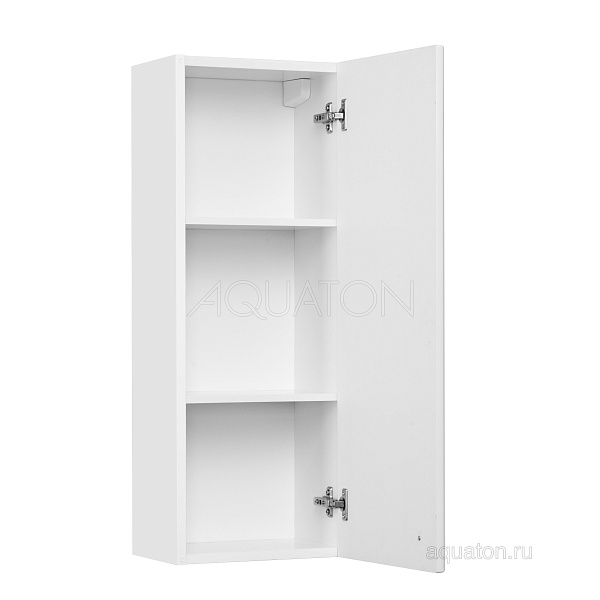 Настенный шкаф одностворчатый Aquaton "Симпл" R белый