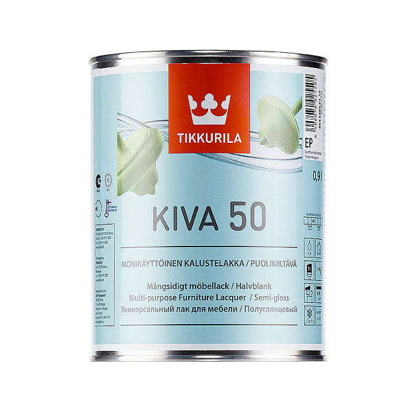 Лак Tikkurila Kiva 30 для мебели полуматовый