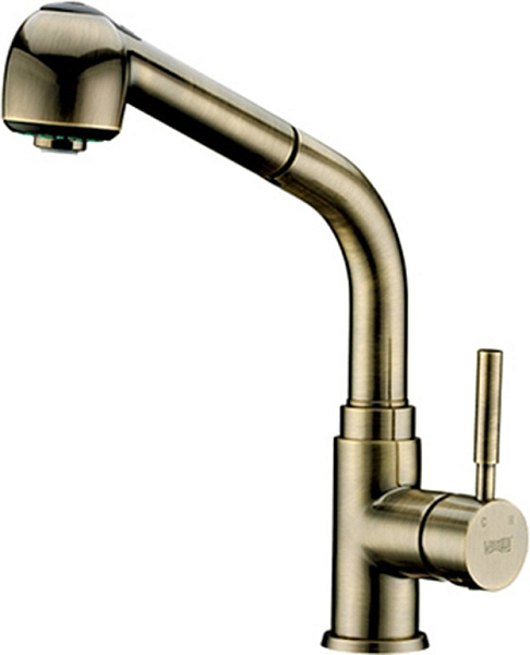Смеситель для кухни с выдвижным душем WasserKraft A8237
