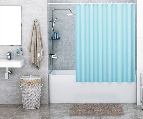 Шторка для ванны WasserKraft Ohre SC-30201