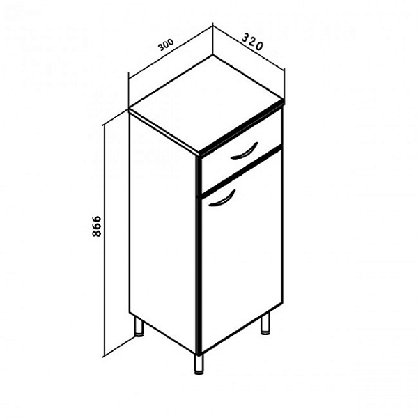 Полупенал Runo 30 R