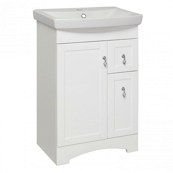 Тумба с раковиной Runo "Мерида 55"